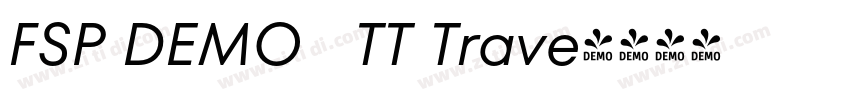 FSP DEMO   TT Trave字体转换